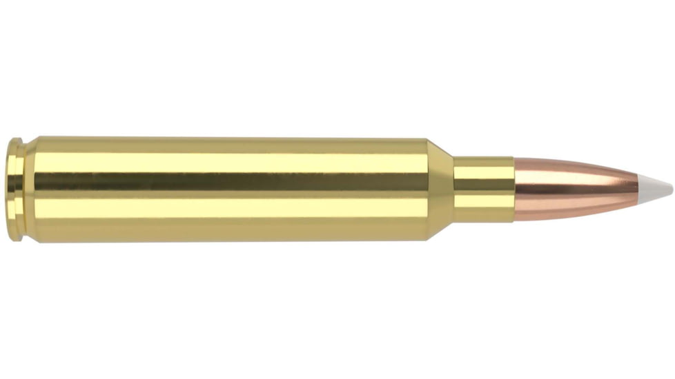 Nosler Trophy Grade .30 Nosler 200 Grain AccuBond Brass Cased Centerfire Rifle Ammo, 20 Rounds, 61012