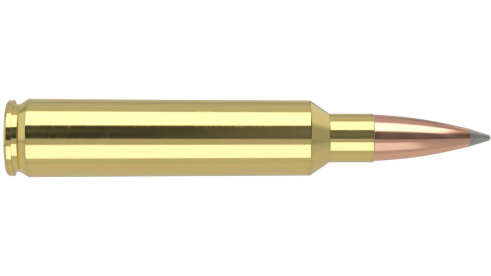 Nosler Trophy Grade AccuBond Long Range .30 Nosler 210 Grain Jacketed Soft Point Brass Cased Centerfire Rifle Ammo, 20 Rounds, 60118