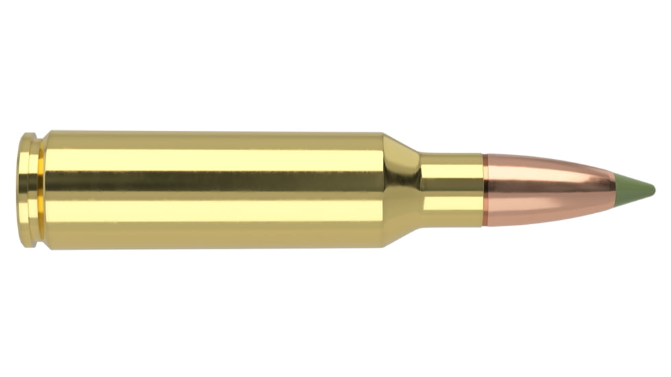 Nosler Trophy Grade .300 Winchester Short Magnum 180 Grain E-Tip Brass Cased Centerfire Rifle Ammo, 200 Round