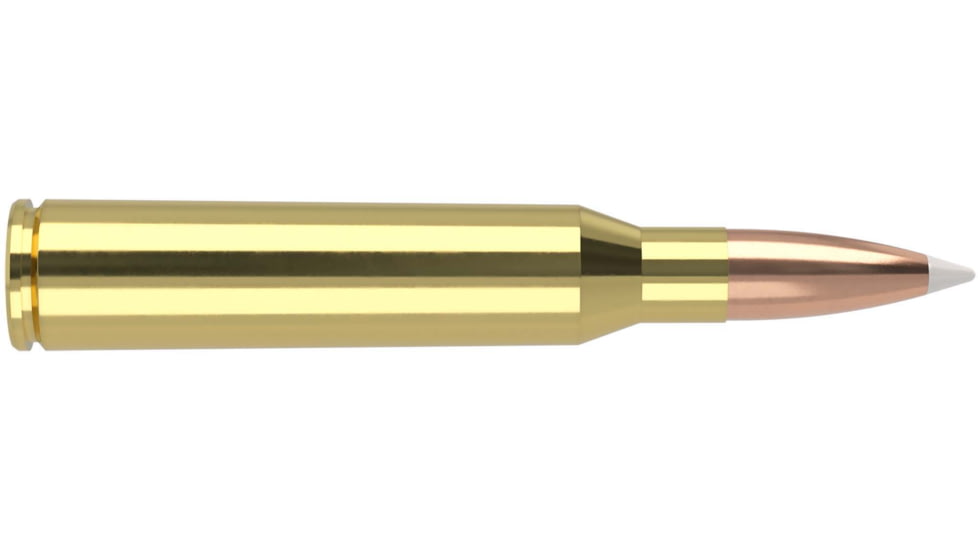 Nosler Trophy Grade .338 Lapua Magnum 300 Grain AccuBond Brass Cased Centerfire Rifle Ammo, 20 Rounds, 49323