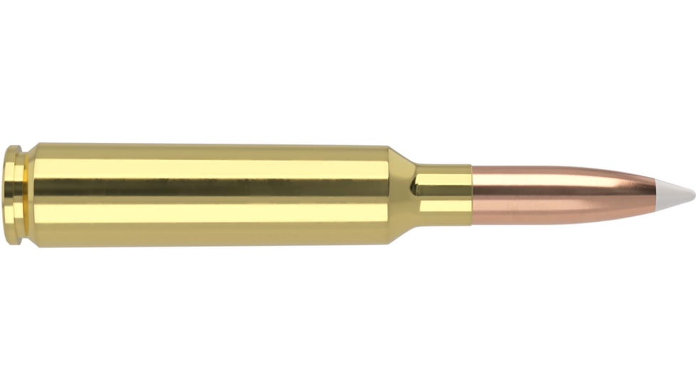 Nosler Trophy Grade 6.5x284 Norma 130 Grain AccuBond Brass Cased Centerfire Rifle Ammo, 20 Rounds, 60021