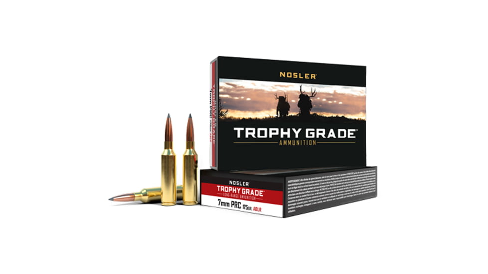 Nosler Trophy Grade Long Range Rifle Ammunition