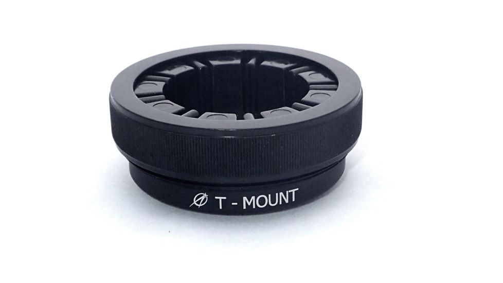 Novagrade Camera T-Mount Adapter w/ 46mm ring, Black, Small UA-46T1-01