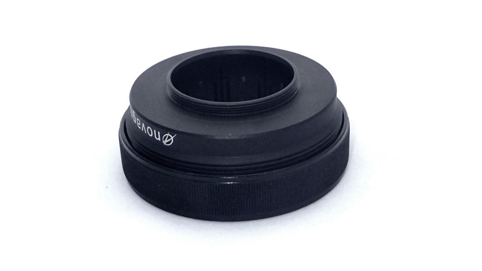 Novagrade Camera T-Mount Adapter w/ 46mm ring, Black, Small UA-46T1-01