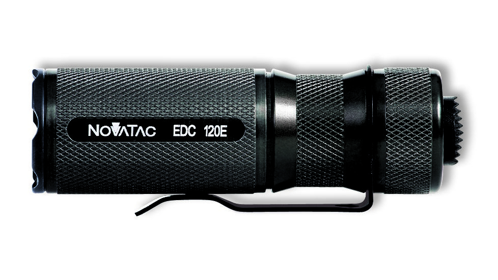 Novatac Everyday Use LED Flashlight 120E Black