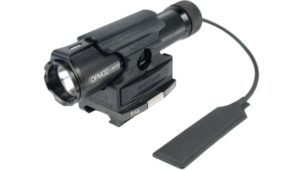 Novatac OPMOD SO120 Limited Edition Flashlight w/ Gun Mount Kit - Black