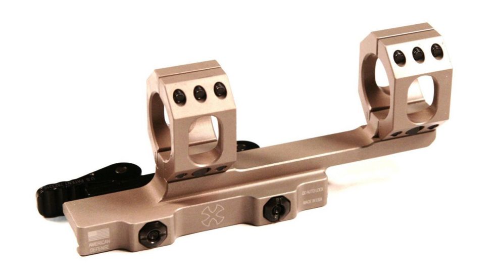 Noveske American Defense Recon Scope Mount, 30mm, FDE, 06000015