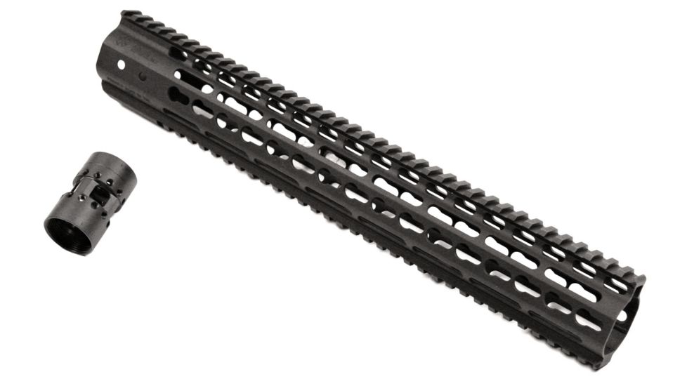 Noveske N4 Hybrid Rail, Keymod, 15in, Black, 05000461