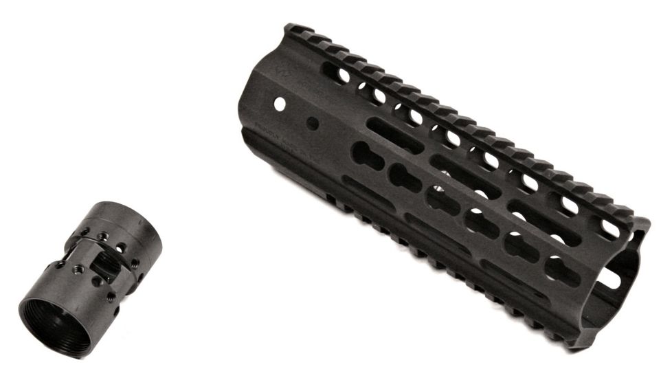 Noveske N4 Hybrid Rail, Keymod, 7in, Black, 05000457