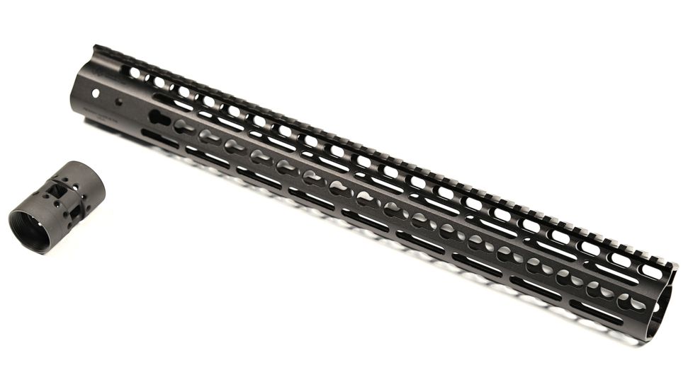 Noveske N4 Skinny Rail, Keymod, 16.7in, Black, 5000456