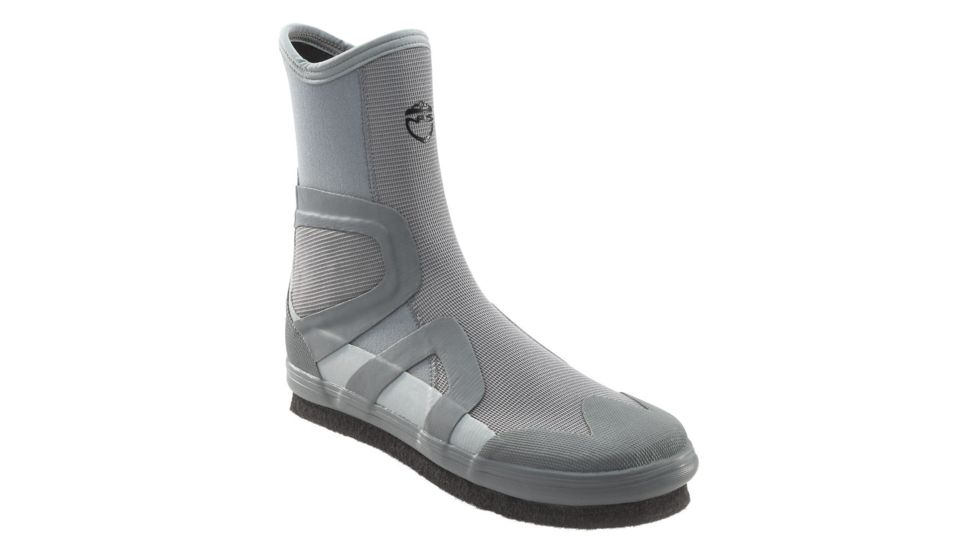 NRS Backwater Felt-Sole Wetshoes - Men's, Quarry, 14 30049.01.106