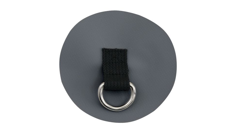 NRS Dry Bag 1in D-Ring PVC Patch, Dark Gray 37303.01.102