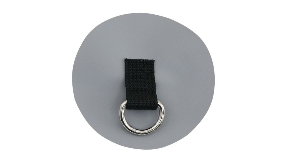 NRS Dry Bag 1in D-Ring PVC Patch, Light Gray 37303.01.103
