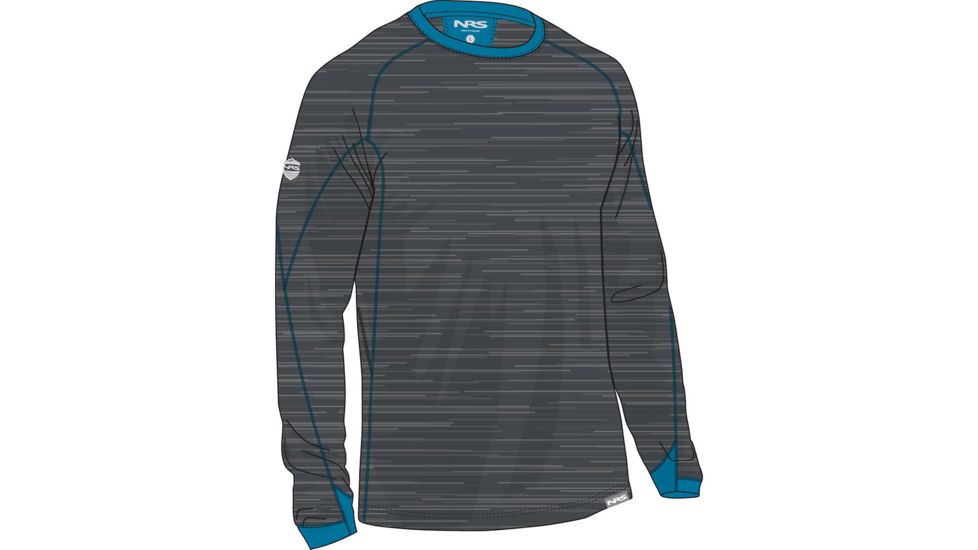 NRS H2Core Expedition Weight Shirt - Men's, Gunmetal, XL 10130.05.103