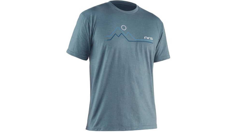 NRS Horizon T-Shirt - Mens, Indigo, Large, 12538.01.102