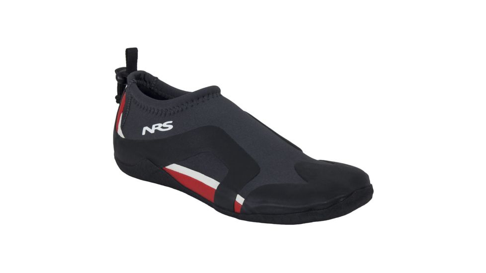 NRS Kinetic Water Shoe - Men's, Black/Red, 6 30042.01.101