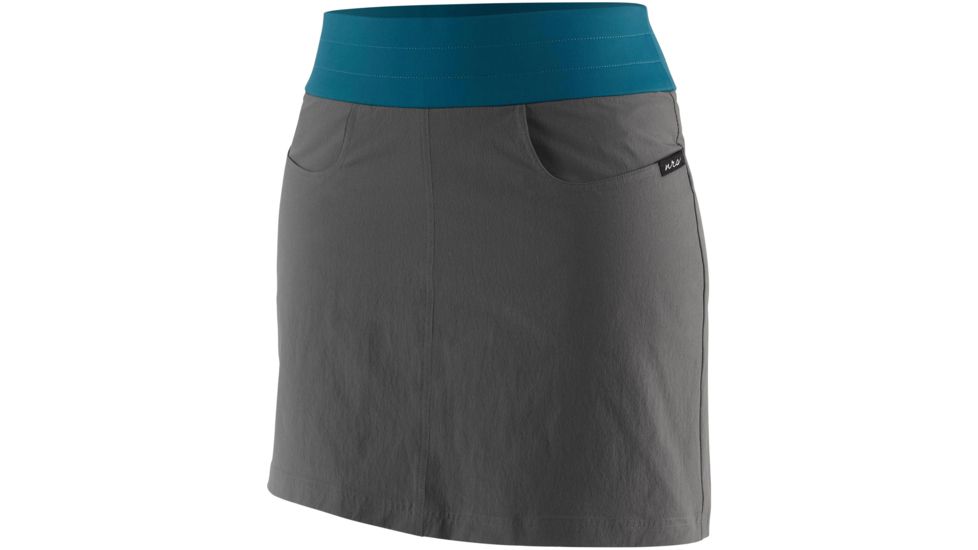 NRS Lolo Skort - Women's, Gunmetal, 10, 10148.01.103