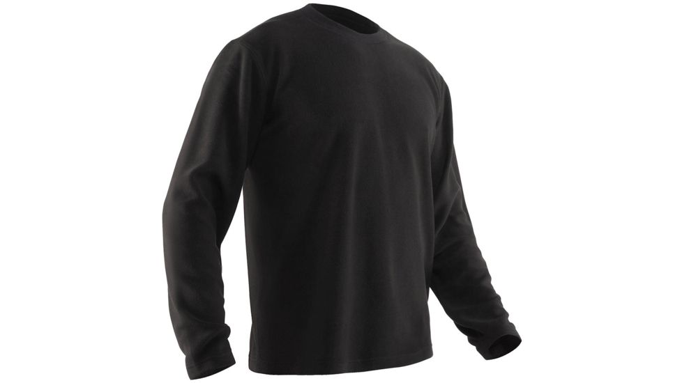 NRS Outfitter Fleece Top - Mens, Black, Small, 10136.01.100