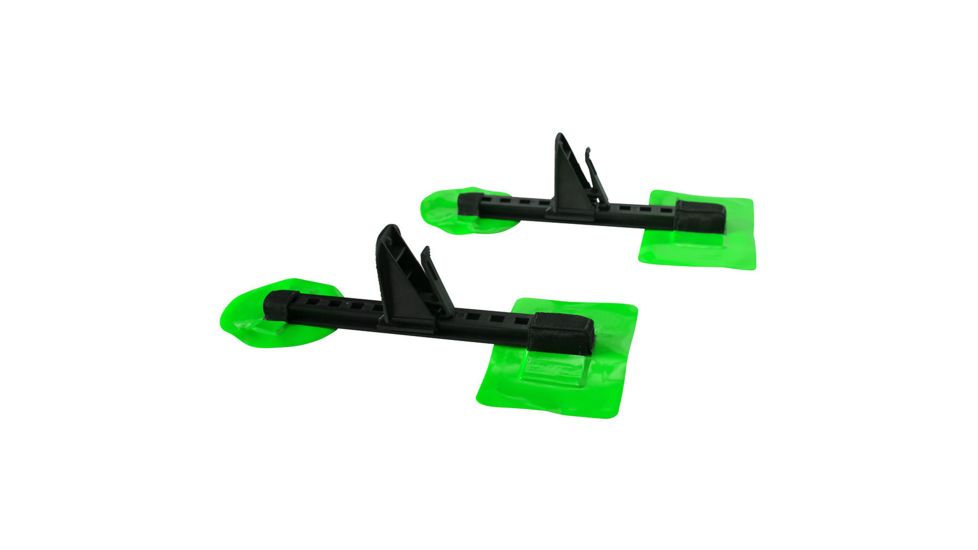 NRS Outlaw Kayak Foot Braces, Green 37321.01.102