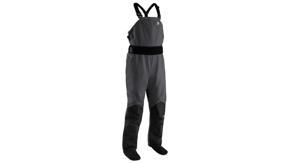 NRS Raptor Dry Bibs - Men's, Gunmetal, M 20027.01.101
