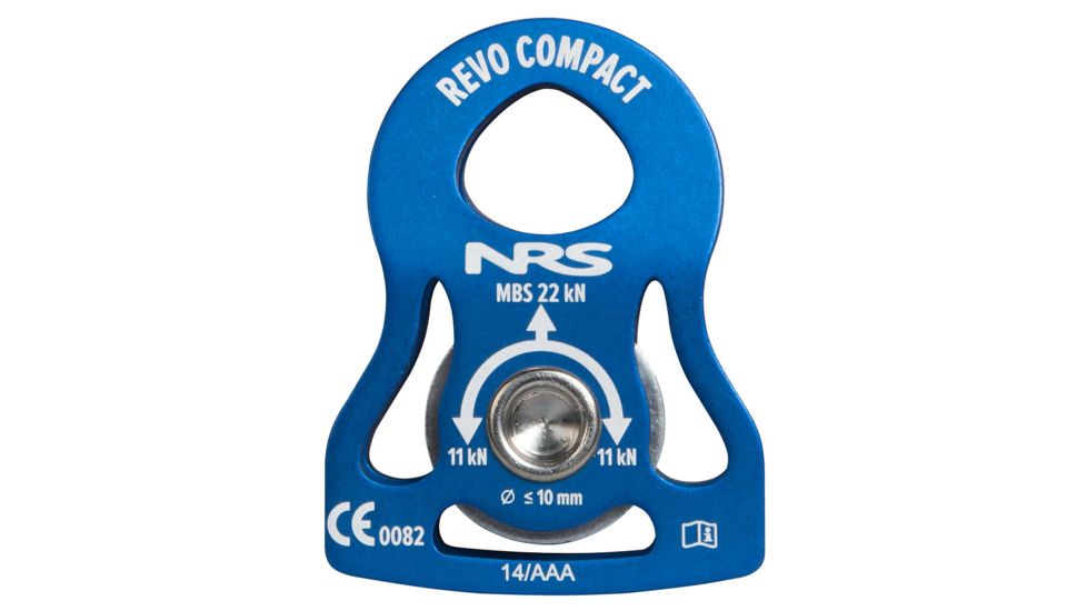 NRS Revo Compact 1.25in Pulley, Blue 45164.01.100