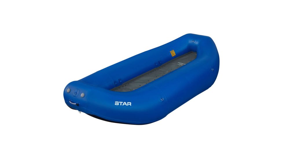 NRS STAR Lightning Bug Self-Bailing Raft, Blue, 12 Feet 2 Inch, 86215.02.100