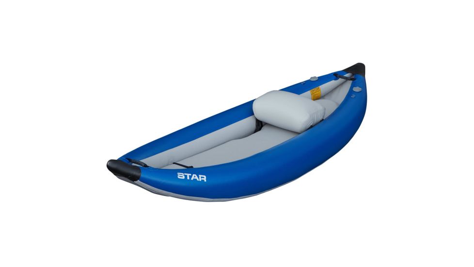 NRS STAR Outlaw I Inflatable Kayak, Blue, 9 Feet 10 Inch, 86242.01.100