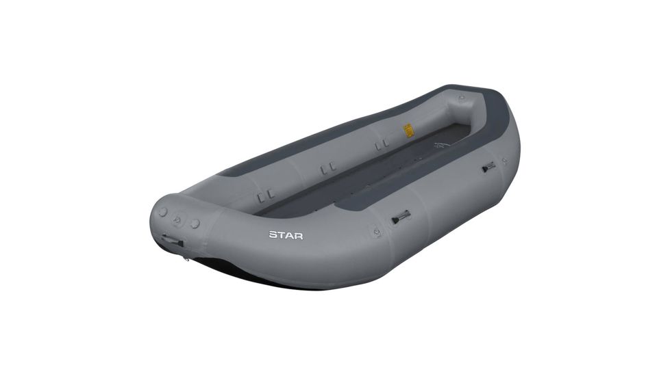 NRS STAR Wonder Bug Self-Bailing Raft, Gray, 14 Feet, 86216.02.101