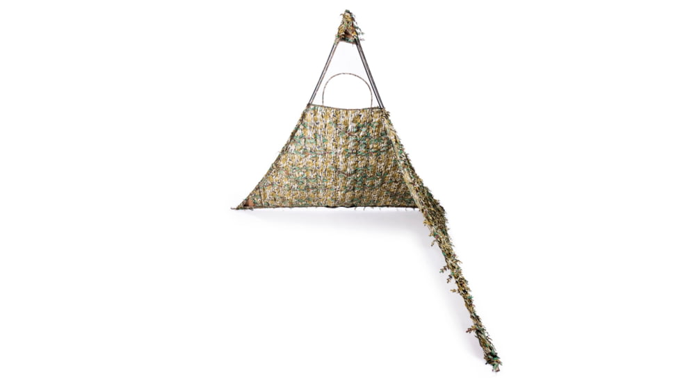 Nukem Grab &amp; Go Hunting Ground Blind, Green 3D Leafy Camo, Regular, NH23065266-0