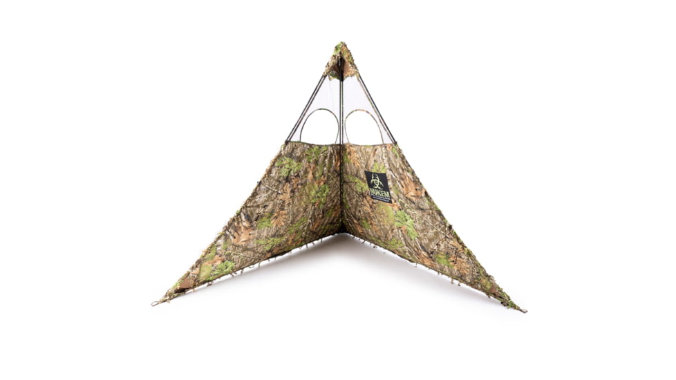 Nukem Grab &amp; Go Hunting Ground Blind, Obsession 3D Leafy Camo, Extra Large, NH23065265-2