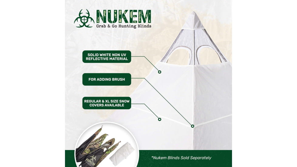 Nukem Snow Cover, White, Extra Large, NH23045060-1