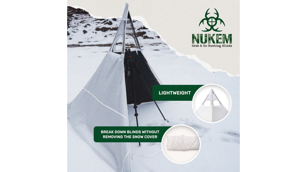 Nukem Snow Cover, White, Extra Large, NH23045060-1