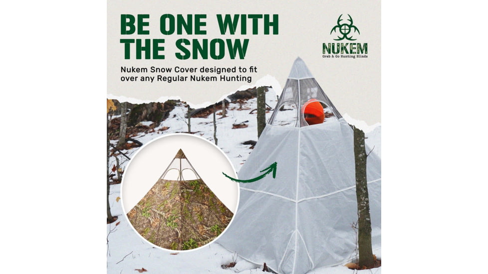 Nukem Snow Cover, White, Extra Large, NH23045060-1