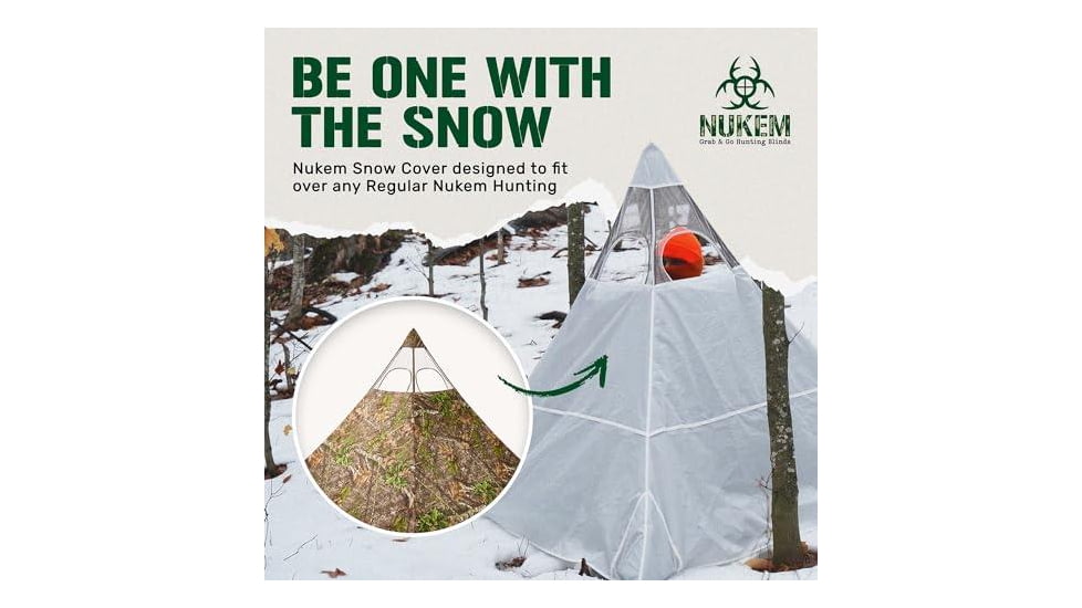Nukem Snow Cover, White, Regular, NH23045060-0