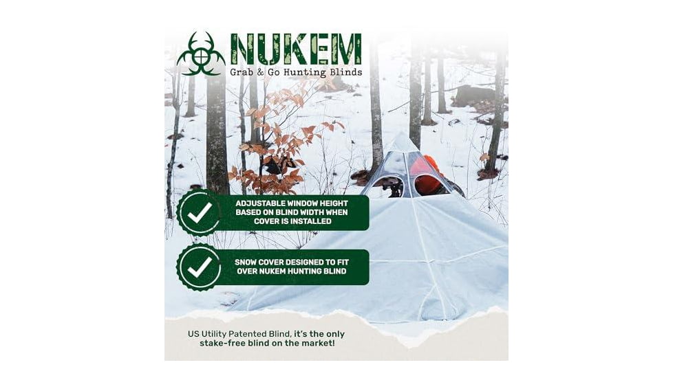 Nukem Snow Cover, White, Regular, NH23045060-0