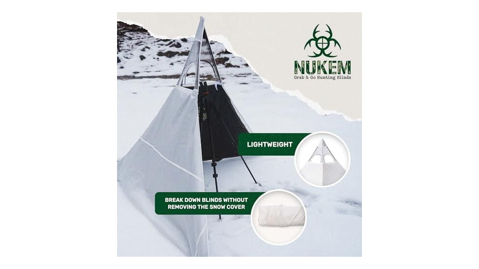 Nukem Snow Cover, White, Regular, NH23045060-0