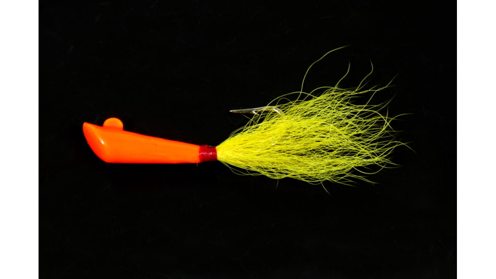 Nungesser Shad Dart, 1/12 oz Lime Green Yellow Tail, 2 Pk, 3RDG-2