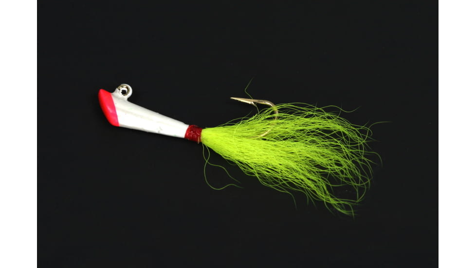 Nungesser Shad Dart, 1/12 oz Red/White Body Yellow Tail, 2 Pk, 3RDW-2