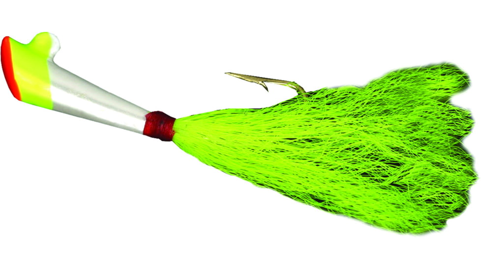 Nungesser Shad Dart, 1/12 oz Red/Yellow White Body Yellow Tail 2 Pk, 3RDY-2