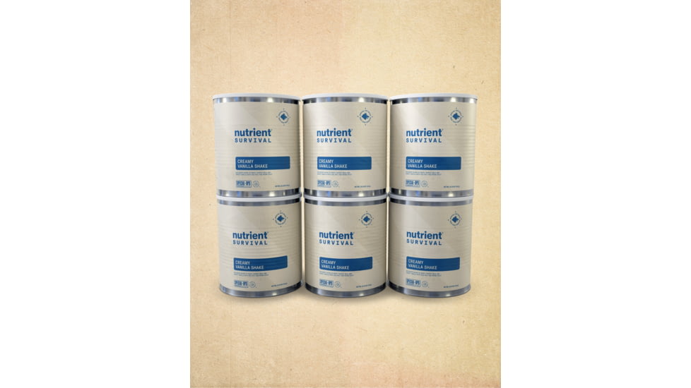 Nutrient Survival Creamy Vanilla Shake 6 Cans 6A93AA29, 9573