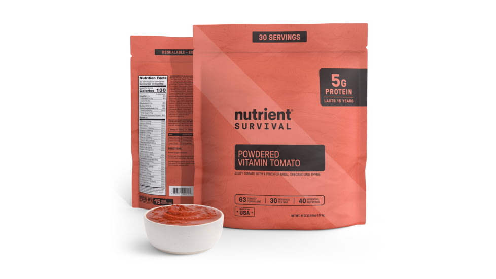 Nutrient Survival Powdered Vitamin Tomato Pantry Pack, 8484