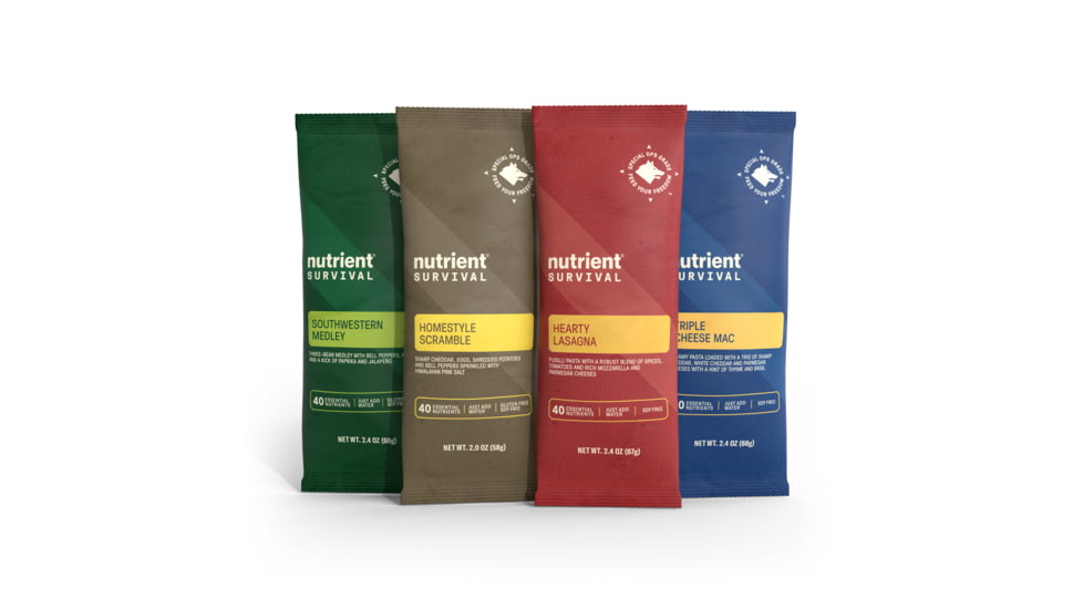 Nutrient Survival Protein Meal Sampler, 9691