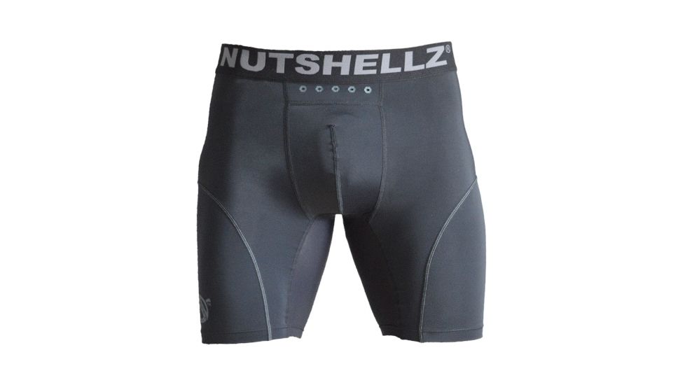 Nutshellz Jock Supporter Single Pack, Black, Medium, 852554007123