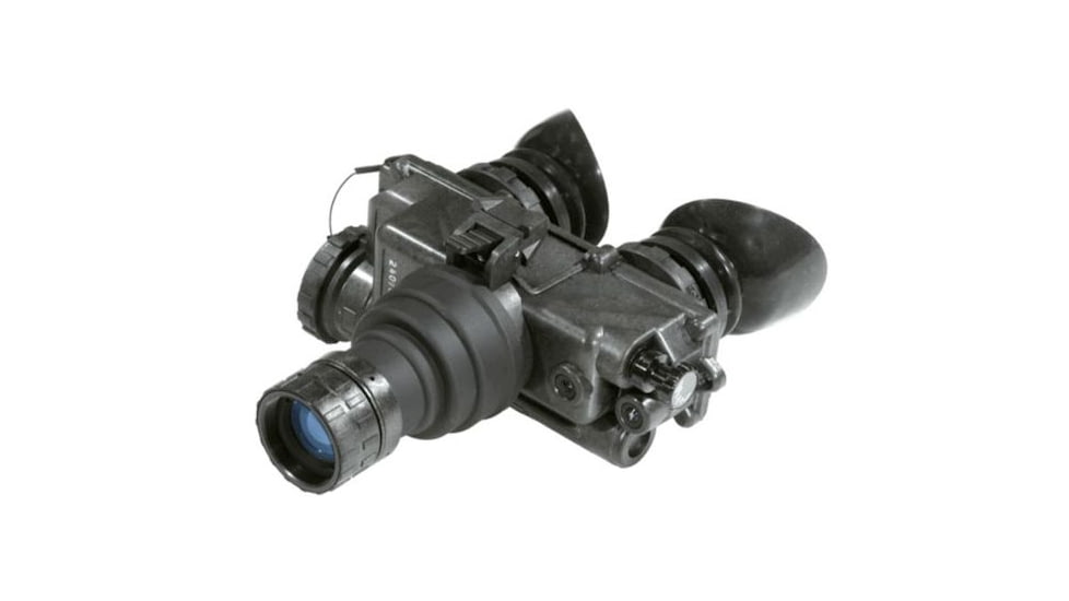A pair of night vision goggles. 