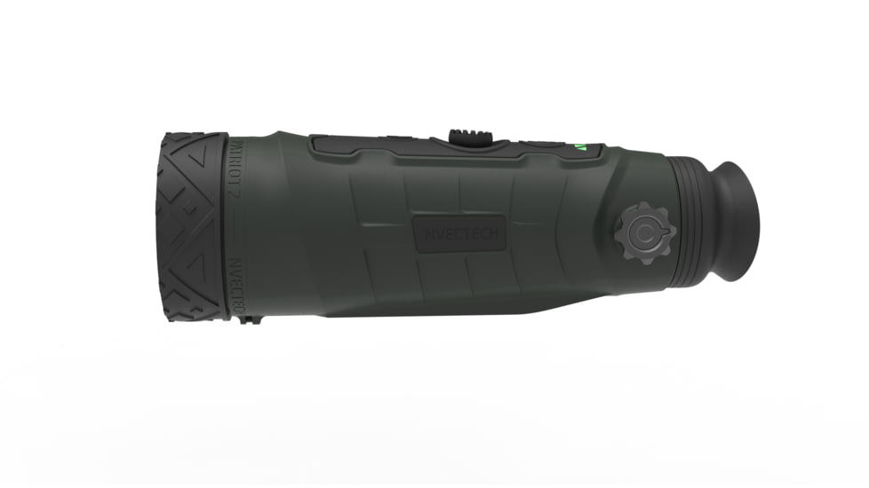 NVECTECH Patriot 2 H50 2.8x50mm Thermal Monocular, Dark Green/Black, Patriot 2 H50