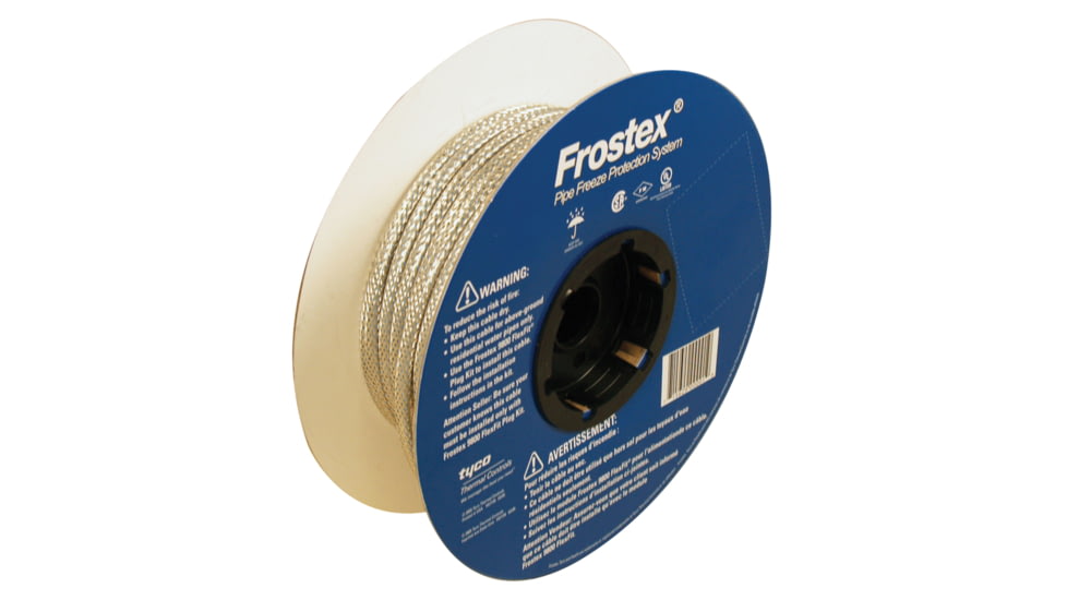 nVent Raychem Frostex Self Regulating Pipe Heating Cable 500 Spool, 628393-000