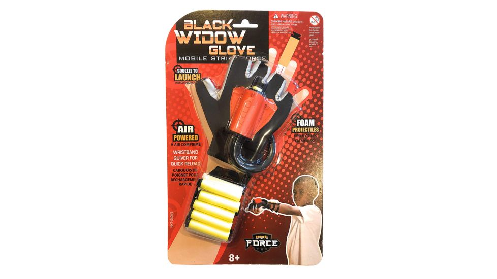 Nxt Generation Black Widow Glove W/ 5 Foam Projectiles