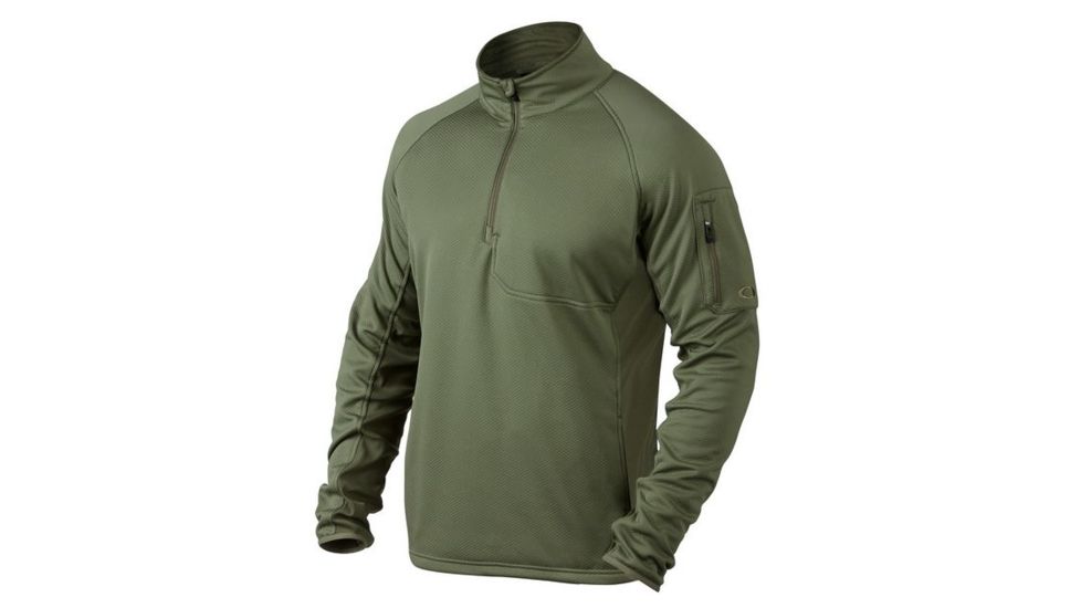 Oakley 1/4 Zip Fleece, Worn Olive, Medium 461323-79B-MD