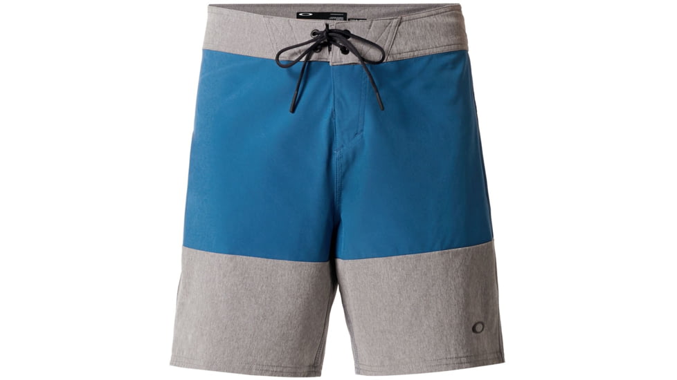 Oakley 18 Inches Solid + Melange Boardshort - Mens, Athletic Heather Grey, 34, 482410-24G-34