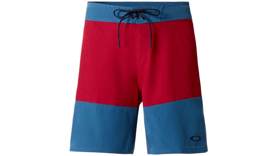 Oakley 18 Inches Solid + Melange Boardshort - Mens, Ensn Blue Lt Hthr, 32, 482410-6B6-32